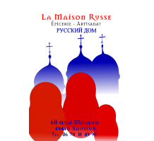 Carte de visite La Maison Russe